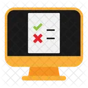 Tick Done Document Icon