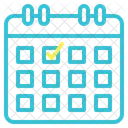 Check Calendar Date Icon