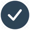 Circle Check Approved Icon
