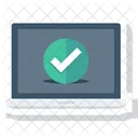 Check Computer Laptop Icon