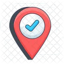 Checkin Location Verified Location Icon