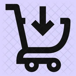 Check-in-carrito-de-compras  Icono