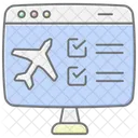 Check In Lineal Color Icon Icon