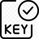 Check Key File  Icon