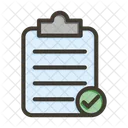 List Clipboard Checklist Icon
