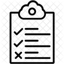 List Clipboard Checklist Icon