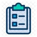 Audit List Clipboard Icon