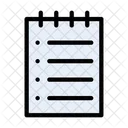 List Notes Notepad Icon
