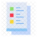 Check List Agreement Documents Icon