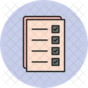 Check List Checkmark Document Icon