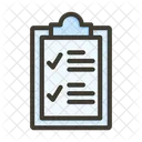 List Clipboard Checklist Icon