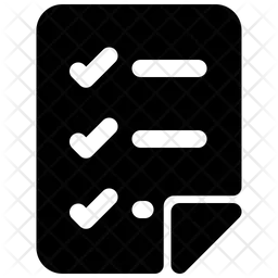 Check List File  Icon