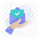 Check Mail Verify Mail Save Mail Icon