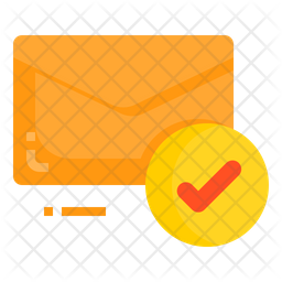 Check Mail Icon - Download in Flat Style