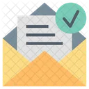 Check Mail Approved Mail Check Email Icon