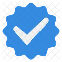 Check Mark Badge Certified Icon