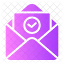 Check Message Approve Message Communication Icon