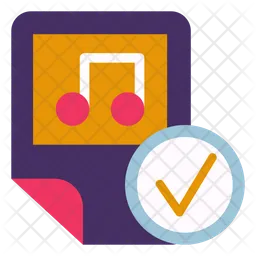 Check Music File  Icon