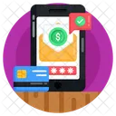 Online Payment Check Online Payment Verified Payment Icon