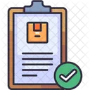 Verification Success Clipboard Icon