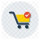Check Out Shopping Cart Verified Shopping Icon