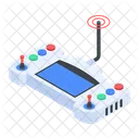 Check out handy isometric icon of a drone controller  Icon
