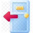 Check Out Hotel Exit Icon
