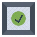 Check Parcel Check Box Verify Package Icon