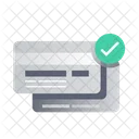 Check Payment Card  Icon