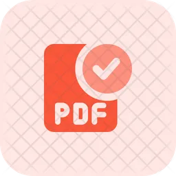 Check Pdf File  Icon