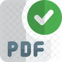 Check Pdf File Pdf File Approve Key File Icon