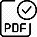 Check Pdf File  Icon