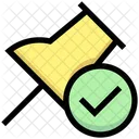 Check Pin  Icon