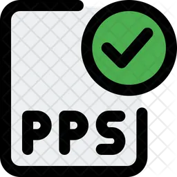 PPS-Datei prüfen  Symbol