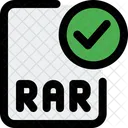 RAR-Datei prüfen  Symbol