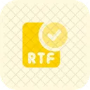 RTF-Datei prüfen  Symbol