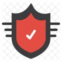 Check Protection Secure Icon