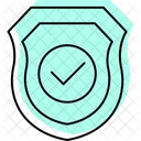Check Shield Protection Icon