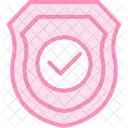 Check Shield Protection Icon