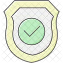 Check Shield Protection Icon