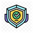Check Shield Badge Check Icône