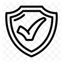 Shield Check Mark Icône