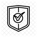 Shield Check Mark Icône