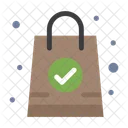 Check Shopping Bag  Icon