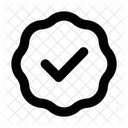 Check Smooth Badge Ui User Interface Icon