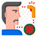 People Virus Tempurature Icon