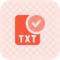 Check Txt File  Icon
