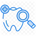 Exame dentário  Ícone
