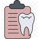 Exame odontológico  Ícone