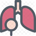 Exame pulmonar  Ícone